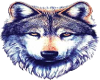 (SG) sticker wolf