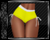 Sexy Yellow & Wht Shorts
