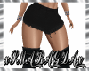 black jean skirt