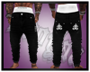 Black/White Levi Skinnys