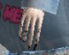 CHAINS x BLACK Nails