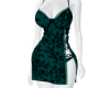 Teal Lace Dress