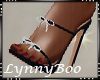 *Leza Black White Heels