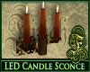 LED Candle Sconce