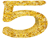 sparkly gold 5