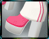 Isis Pink/White Boots