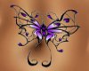 Butterfly tummy tattoo