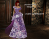 purple butterfly gown