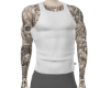 og white shirt