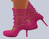 Monaco Lace Shoes Pink