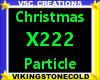 X222 Christmas Particle