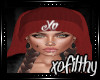 |xo| Red Bunni Beanie