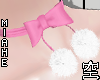 🎄 Choker Bow Pink