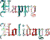 Happy Holidays Sticker 2