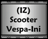 (IZ) Scooter Vespa-Ini