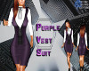 Purple Vest Suit RLL