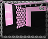 Pink/Black Gamer Room