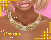 <P>Gold Diamond Necklace
