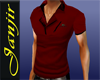 JJ:RED LACOSTE SHIRT