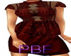 PBF*Red Classy Dress