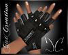 Biker Leather Gloves CC