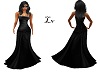 Lady Black Long Dress