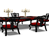 red/black dinning table