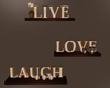 Live Love Laugh Shelf