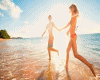 Beach Flirting