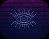 All Seeing Eye Neon Sign