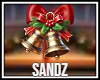 S. Xmas Bells Wall Sign