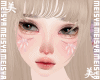 美 Cute Face Bows Pink