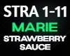Marie strawberry sauce