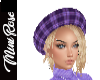 Casual Purple Hat&Hair