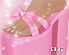 Kawaii Pink Chunky Heels