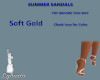 Soft Gold Sandals