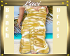 Beach Dress Lng Gold
