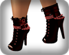 *ZF* XOXO BOOTIES RED