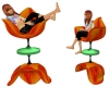 Hybrid Tulip Chair 2pose