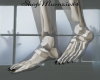 Skeleton Ghost Feet F