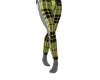 FMB Tartan Leggings Yel