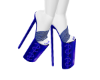 2025 Stripper heels blue