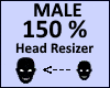 Head Scaler 150% Male