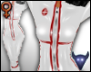 PVC Nurse suit white (f)