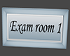 Exam room sign1