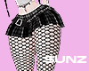 Gothic Fishnet Skirt