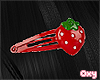 ♡ strawberry clip