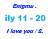 Enigma /I love you