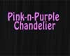 Pink-n-Purple Chandelier
