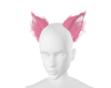 .M. Kitty Ears-Dark Pink